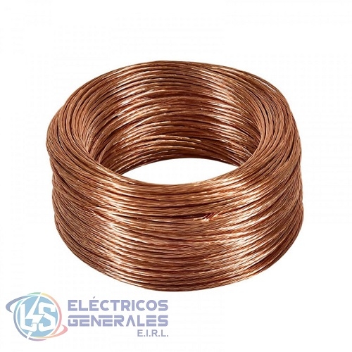 CONDUCTOR ELECTRICO COBRE DESNUDO TEMPLE SUEVE 10-16-2-35-50-70-95-120MM2 INDECO
