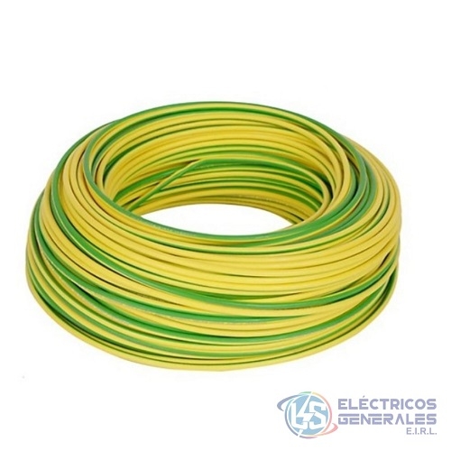CONDUCTOR ELECTRICO VERDE/AMARILLO 750V LIBRE HALOGENO NH-80 (6-10-16-25-35-50-70-95MM2) INDECO