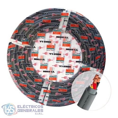 CABLE VULCANIZADO NLT 4X14 AWG INDECO