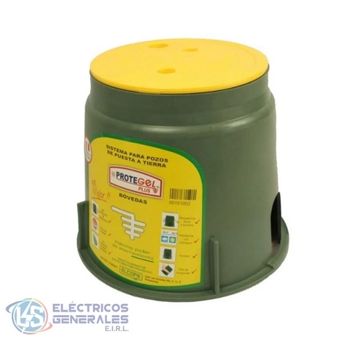 CAJA DE REGISTRO POLIPROPILENO PARA POSO A TIERRA