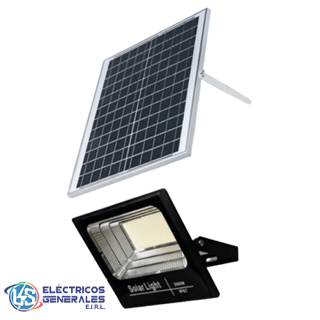 REFLECTOR LED CON PANEL SOLAR 200W