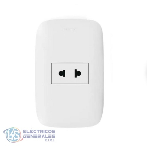 TOMACORRIENTE 2P SIMPLE 16A-250V DOMINO SENCIA BTICINO